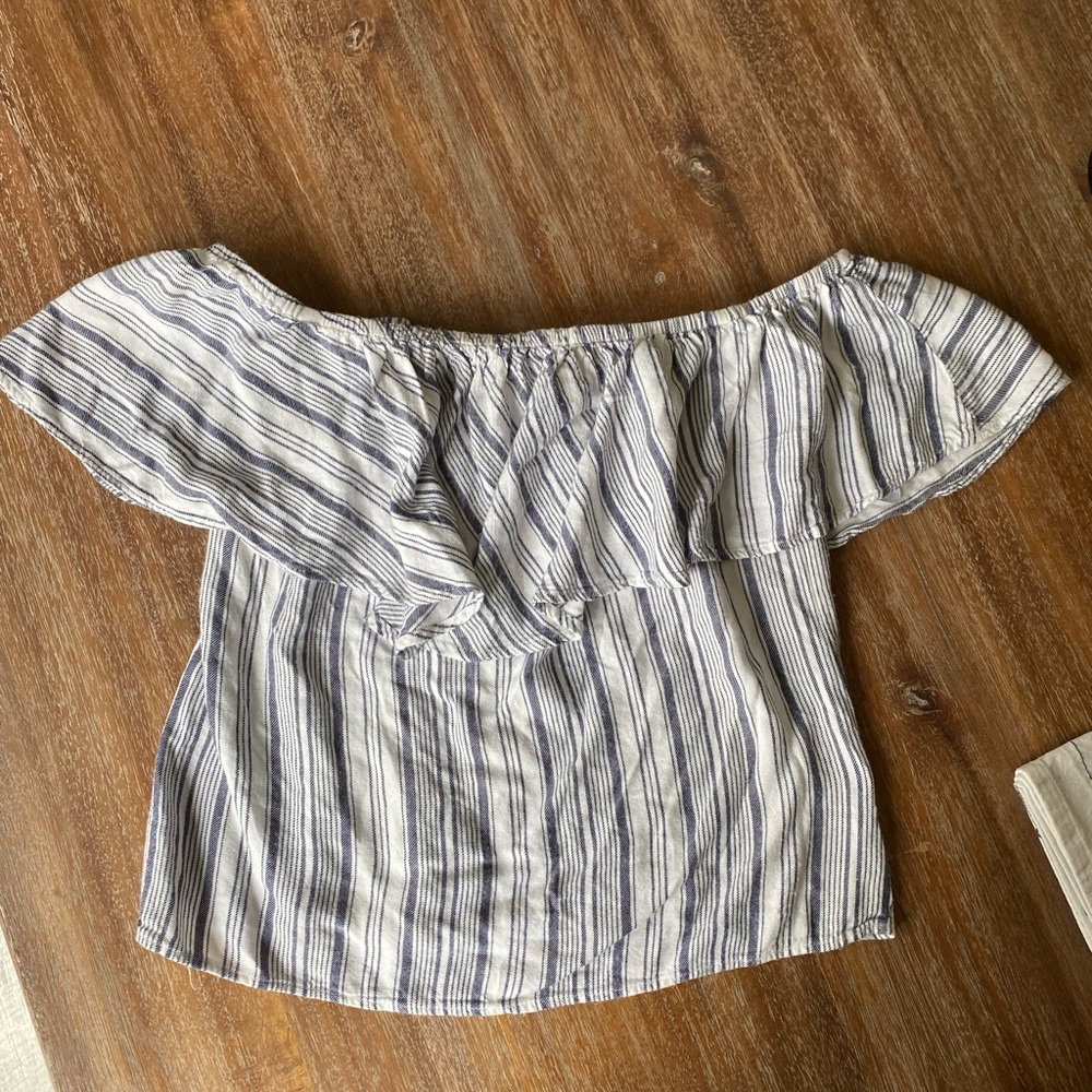 WAYF off the shoulder top